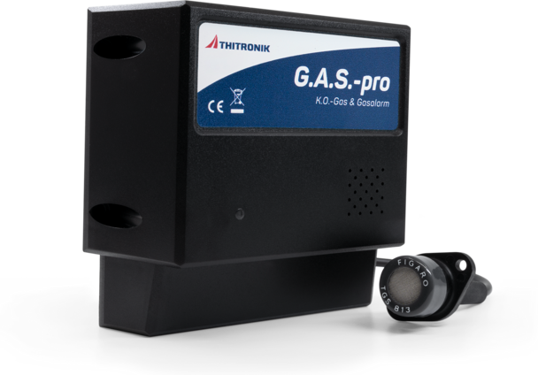 Thitronik , GBA-I / Kompakter Gaswarner , CO-Sensor, Kohlenmonoxid-Sensor ,  Gaswarnsystem Detektiert Betäubungsgase, Propan Butan Gasüberwachung  Gaswarnung Gas Kohlenmonoxid , 100061