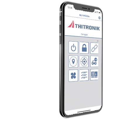 Thitronik 100759 - Funk-Gaswarner, Alarm für Wohnmobile, Autoalarm